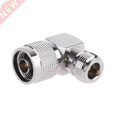 Metal RF Coaxial Coax Adapter UHF N Male to N Female Right A