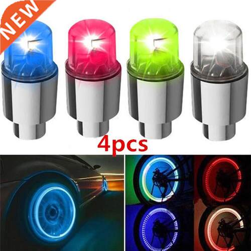 4pcs Cars Wheel Caps Decotation Cars Light For Tire Hub Lamp