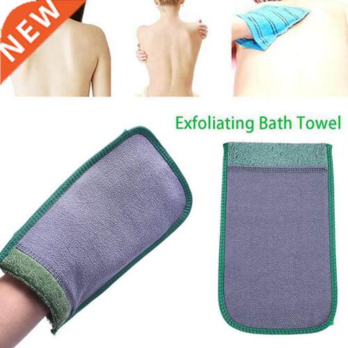 1PC Portable Cleaner Shower Scrubber Bath Glove Exfoliating