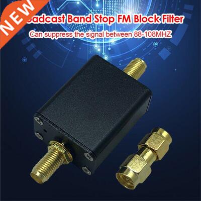 Broadcast Band Stop FM Block Filter Communication System 88-