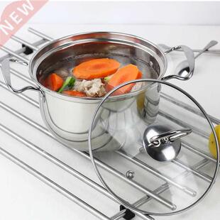 small pot steel Double milk stainless thickened soup bottom