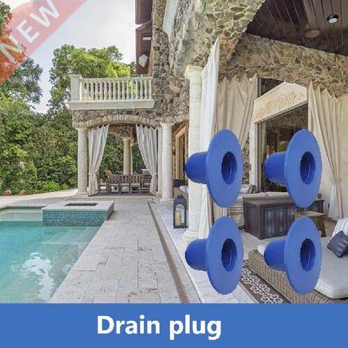 4pcs Ground Swimming Pool Filter Pump Strainer Hose Hole