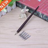 Pen Calligraphy Copperplate Script Dip Wood Oblique English