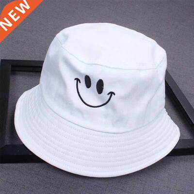 Summer Cotton Bucket Hat Patchwork Graffiti Men Women Outdoo