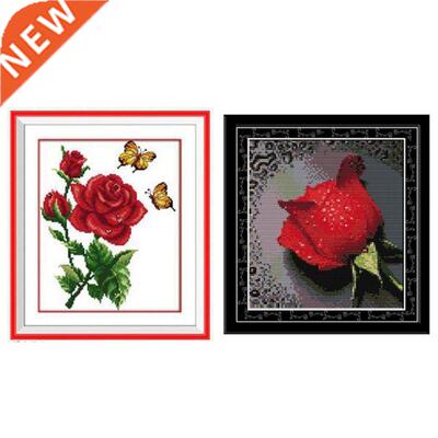 2Set  Handmade Needlework Cross Stitch Set Embroidery Kit