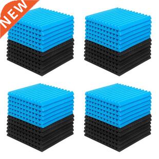 50 Pcs Acoustic Panel Soundproof Studio Foam for Wall Sound-