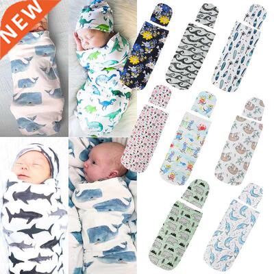 Citgeett Newborn Baby Cute Swaddle Blanket Sleeping Swaddle