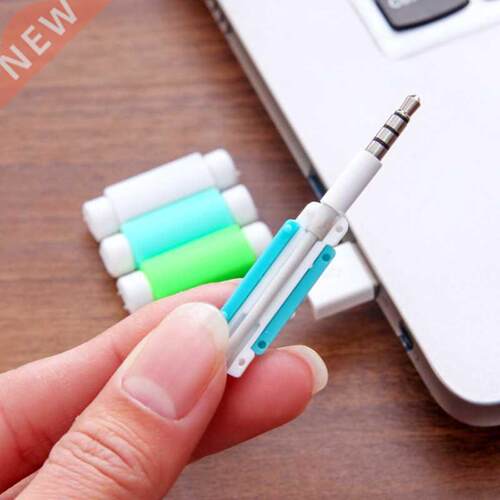 20pcs Silicone USB Cable Protector Earphone Wire Cord