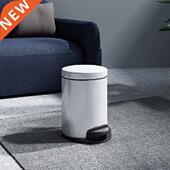 Bin Wste Lrge Cover Steel Dustbin Stinless Wterproof