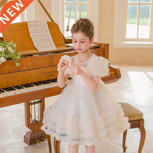 Little Girl Ceremonies Dress Baby Children's Clothing Tutu K