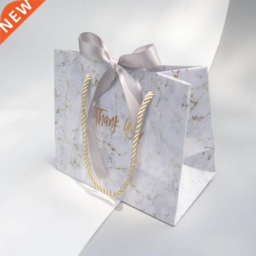 New Cretive High-qulity Grey Mrble Gift Bg for Christms