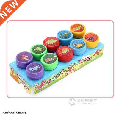 10Pcs Cartoon Rubber Stamp Children's Scrapbook Cute Panda D