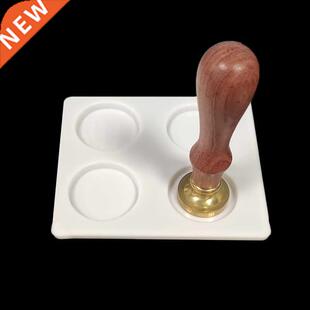 Silicone Pad/Wax Stamp Pad 4 Pore Wax Seal Stamp Mold Silico