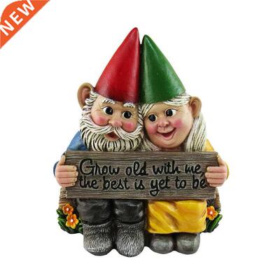 Resin Naughty Garden Gnome Garden Gnome Dwarf Statue Merry