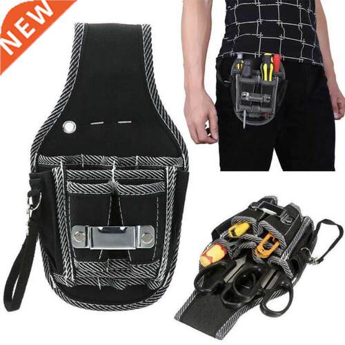 Hot Electrician Tool Bag Nylon Fabric Waist Pocket Pouch Bel