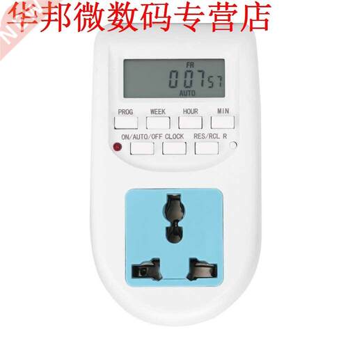 Energiebesparende Timer Programmeerbare Timer Plug EU displa