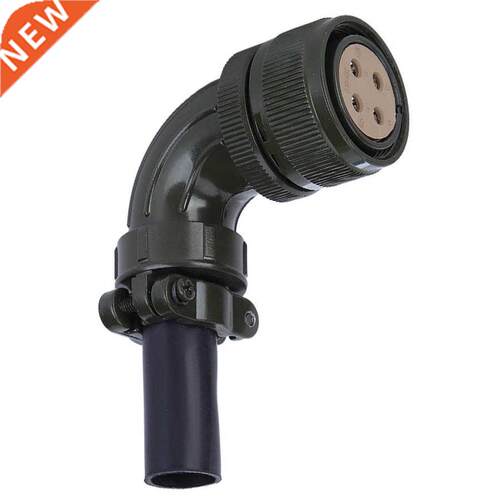 Aviation Connector 4 Pin 2.2KW-5.5KW Alloy Elbow Equipment P