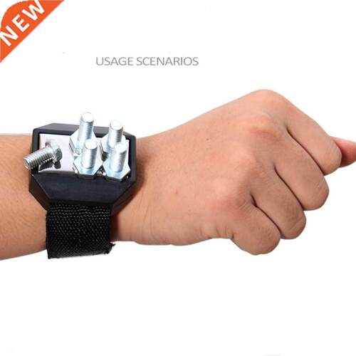 Polyester Magnetic Wristband with Strong Magnets Portable Ba