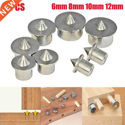 8Pcs Dowel And Tenon Center Points Pin Wood 6mm/8mm/10mm/12m