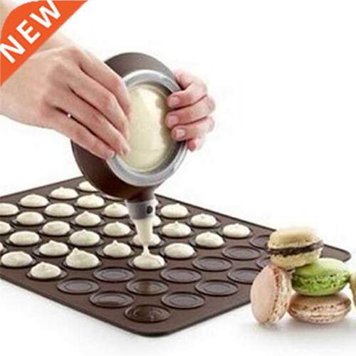 Slcone Macaron Macaroon Pastry Oven Bakeware Mould Sheet M