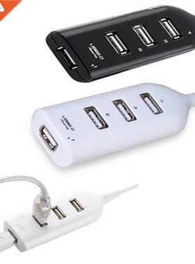 Mini USB 2.0 Hub 4-Port Splitter Hub Adapter USB Cable For H