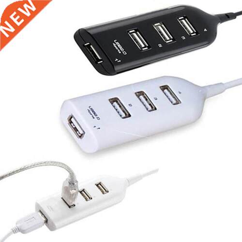 Mini USB 2.0 Hub 4-Port Splitter Hub Adapter USB Cable For H