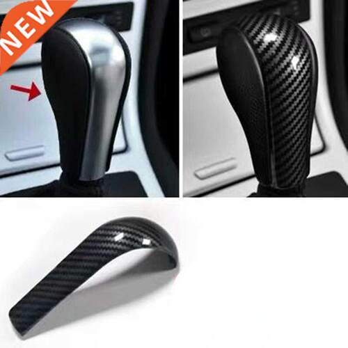 Carbon Fiber Shift Handle ver For-BMW 5 Series E60 X3 E83 6