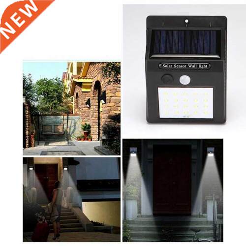 20-100 LED Solar Led Light Outdoor Solar Lamp PIR Motion Sen