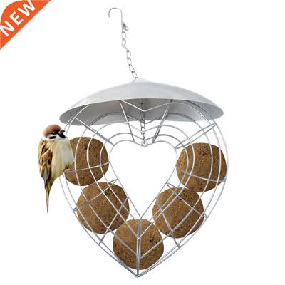 Garden Feeder Outdoor Hanging Bird Feeder Metal Portable
