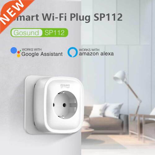 Gosund WiFi Smart Plug Socket With 2 USB Tuya Remote