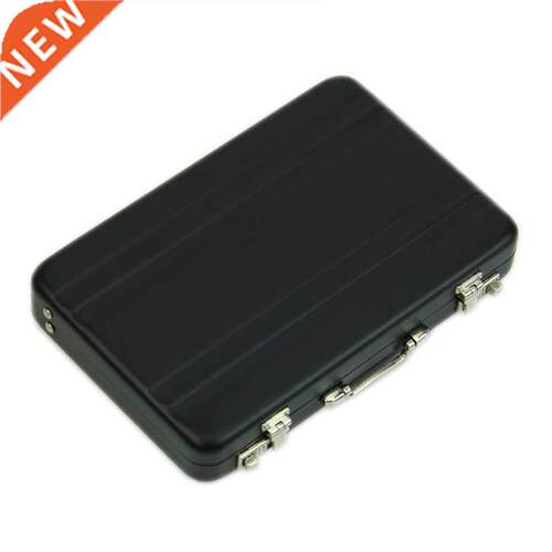 password box Card Case Mini suitcase Password briefcase Blac