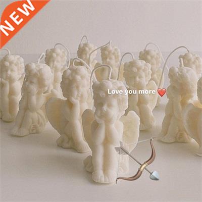 1Pcs Love Cute Cheek Angel Scented Candle Angel Shape