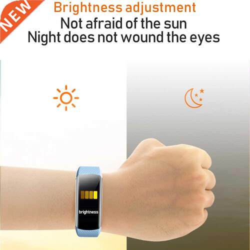 2021 Fitness Bracelet Blood Pressure Measurement Pedometer S