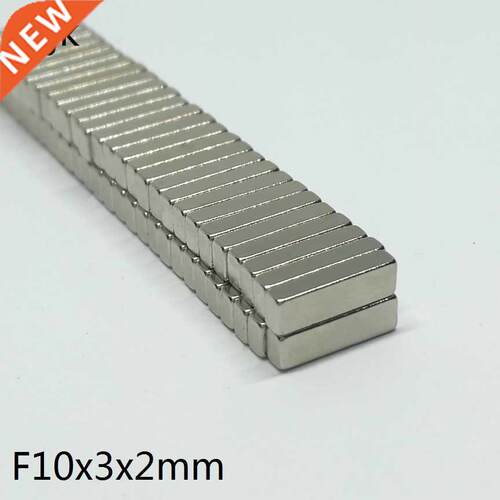 50PCS/LOT N35 Neodymium Magnet 10*3*2 Powerful NdFeB Magnet