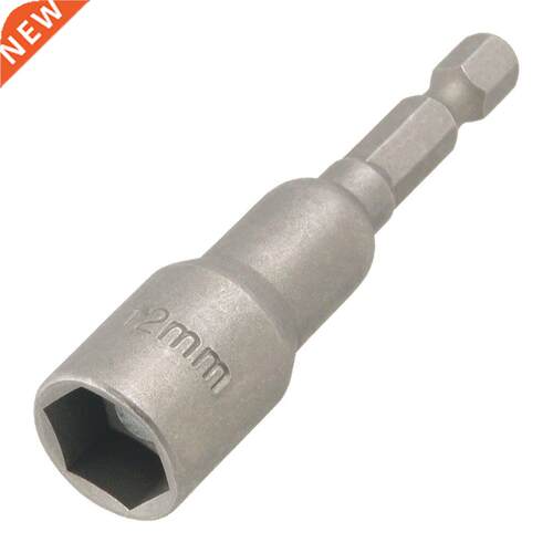 12 mm Hex Socket Magnetic Nut Driver Setter - Gray
