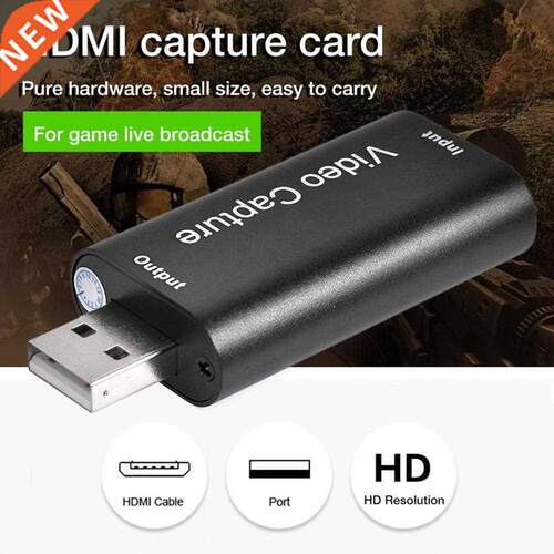 New USB2.0 HDM Capture Card Supports Obs Lve Recordng Box