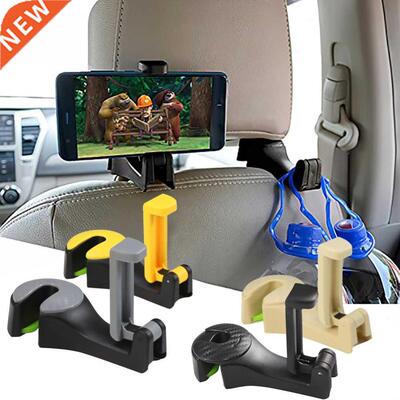 Car Seat Hooks Bags Hanger Holder Organizer Phone Stand Mou