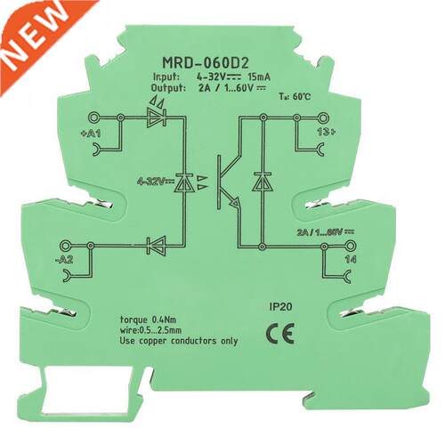 MRD-060D2 Ultra-Thin Solid State Relay Module Input 4-32VDC