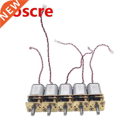 5Pcs G12-N20 Micro Metal Gear Motor with Gearwheel DC Motors