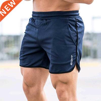 Mens Gym Training Shorts Men Sports Casual Clothing Fitness