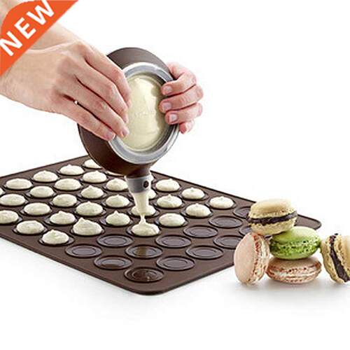 Slcone Macaron Macaroon Pastry Oven Bakeware Mould Sheet M