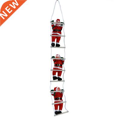 Santa Claus Climbing Ladder Santa Claus Doll Christmas Tree