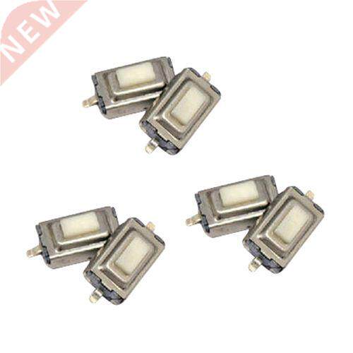 100 Pcs SMD 2 Pin Momentary Tactile Switch Tactile Switch 3x