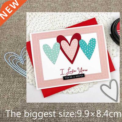 New Design Crft Metl Cutting Dies cut die 4pcs new love h
