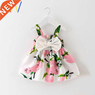 Birthday Kids Girl clothes Princess Baby Wedding Bow Dress