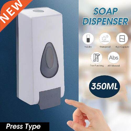 350/600ml Soap Dispenser Wall-mount Shower Bath Shampoo
