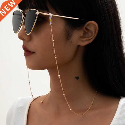 Steampunk Iron Balls Chain Long Necklace/Glasses Fashion Nec