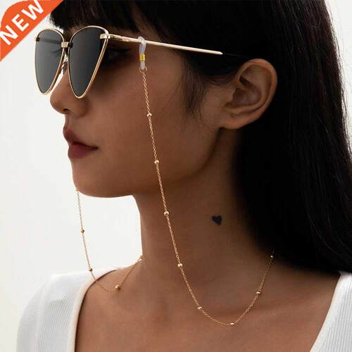 Steampunk Iron Balls Chain Long Necklace/Glasses Fashion Nec