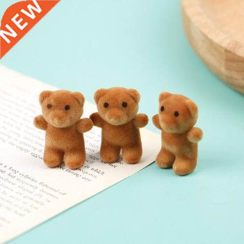 1Pcs 1/12 Dollhouse Miniature Accessories Mini Bear