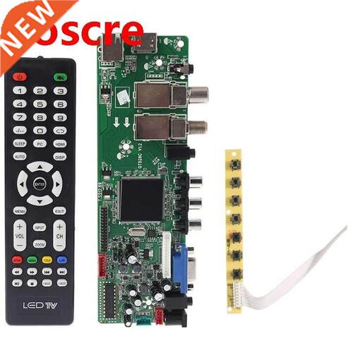 DVB-S2 DVB-T2 Digital Signal ATV Maple Driver LCD Remote Con